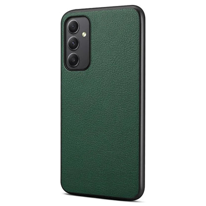 For Samsung Galaxy A35 5G Case Anti-Scratch Calf Texture Leather Phone Back Cover
