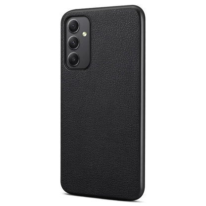 For Samsung Galaxy A35 5G Case Anti-Scratch Calf Texture Leather Phone Back Cover