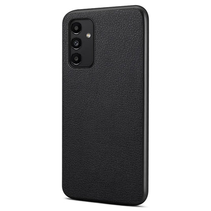 For Samsung Galaxy A13 5G Case PU Leather Calf Texture Shockproof Protective Back Cover