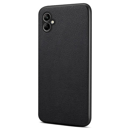For Samsung Galaxy A05 4G Case PU Leather Coated PC+TPU Protective Anti-slip Phone Cover