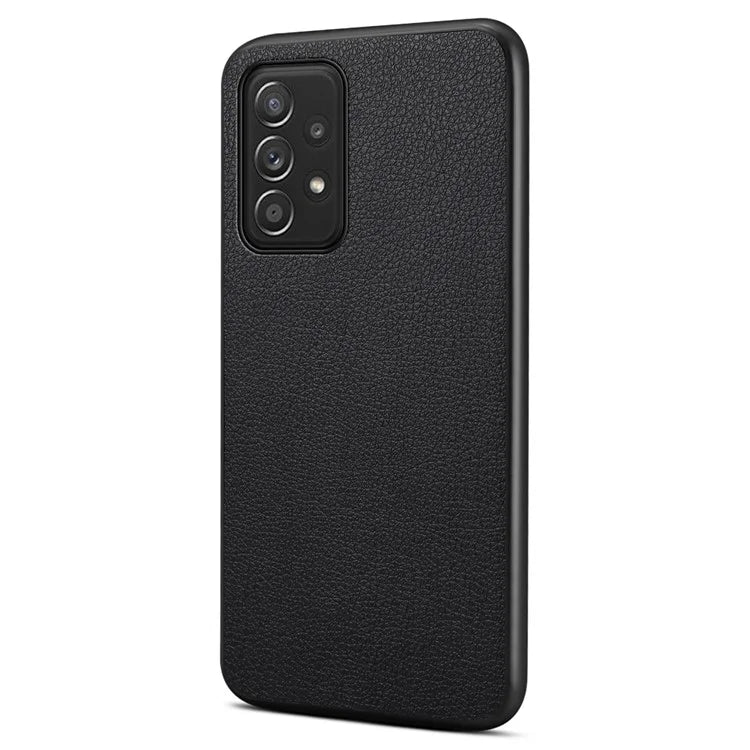 For Samsung Galaxy A52 4G / 5G / A52s 5G Phone Case PU Leather Calf Texture Anti-Scratch Back Cover