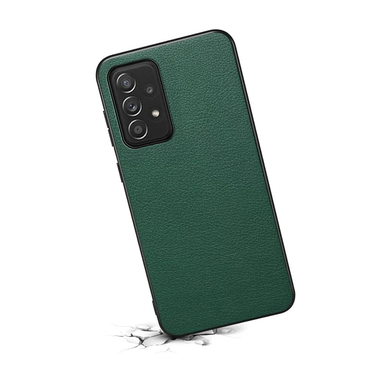 For Samsung Galaxy A52 4G / 5G / A52s 5G Phone Case PU Leather Calf Texture Anti-Scratch Back Cover