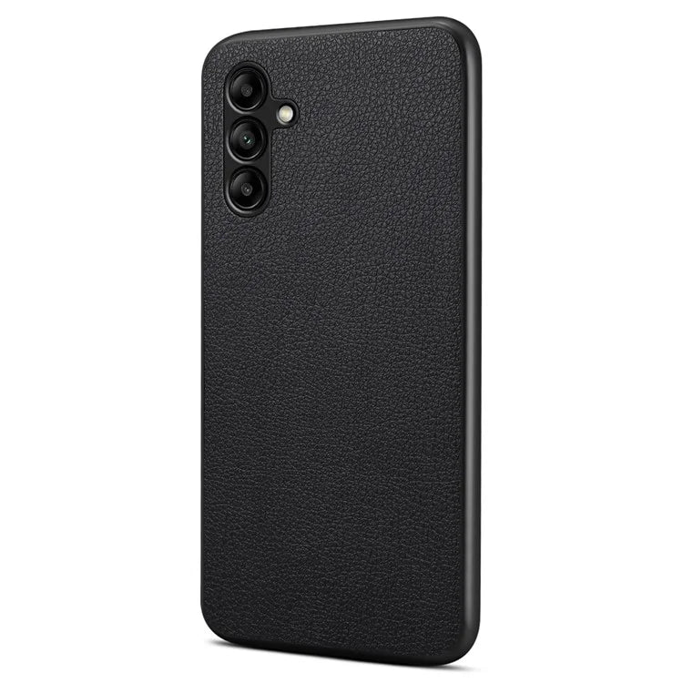 For Samsung Galaxy A05s 4G Case Anti-Drop Calf Texture Leather Coating Back Cover