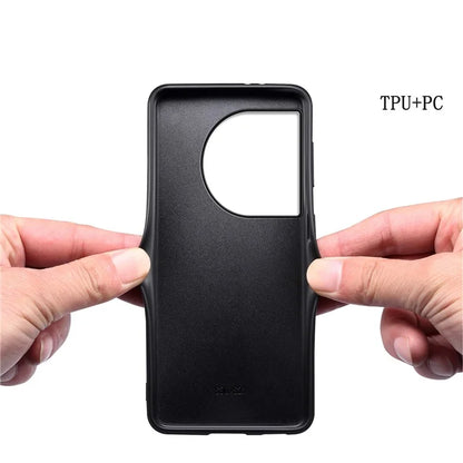 For OnePlus Ace 2 Pro 5G Case PU Leather Drop Protection Protective Back Shell