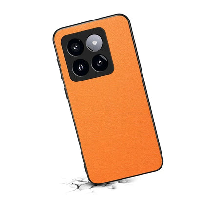 Case for Xiaomi 14 Pro Shell PU Leather+TPU+PC Calf Texture Cover