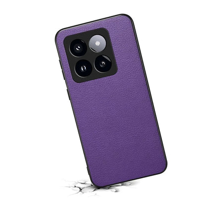 Case for Xiaomi 14 Pro Shell PU Leather+TPU+PC Calf Texture Cover