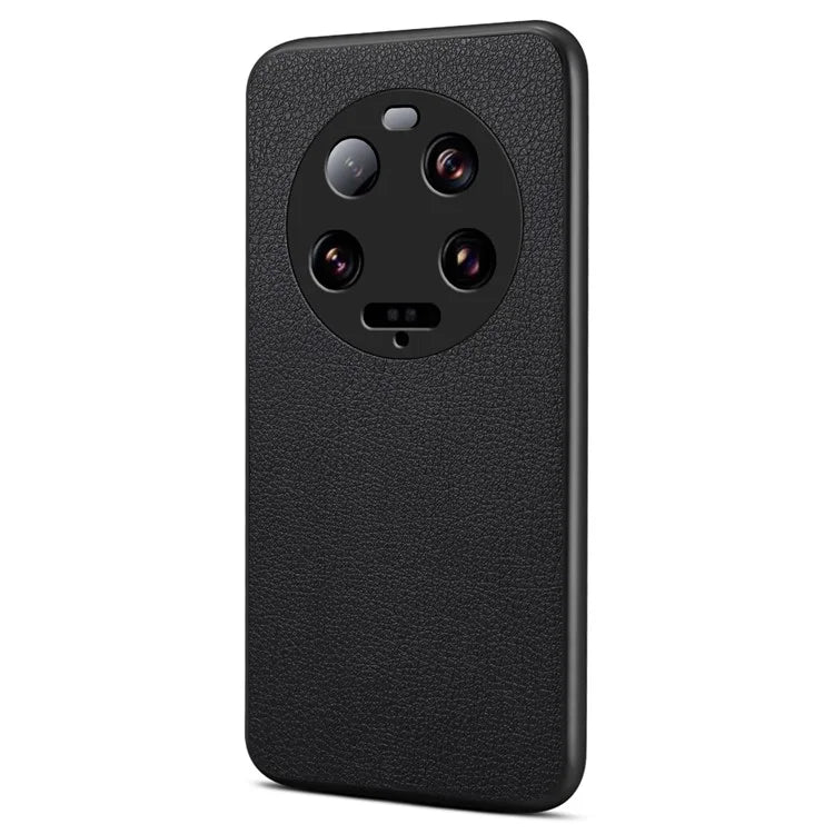 For Xiaomi 13 Ultra Case Ultra Thin Calf Texture Phone Back Protector