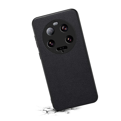 For Xiaomi 13 Ultra Case Ultra Thin Calf Texture Phone Back Protector