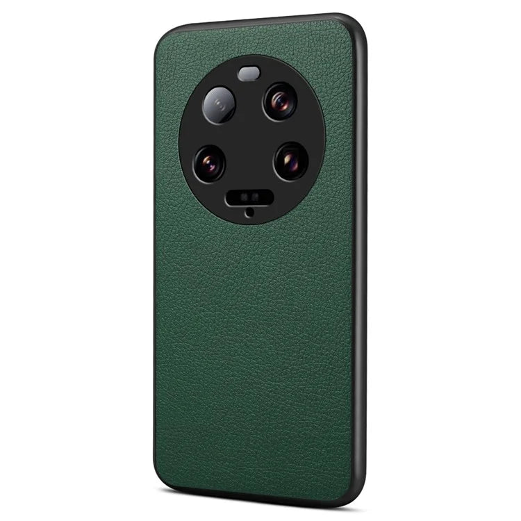 For Xiaomi 13 Ultra Case Ultra Thin Calf Texture Phone Back Protector