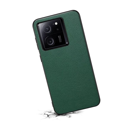 For Xiaomi 13T / 13T Pro / Redmi K60 Ultra Shockproof Case Calf Texture Leather Coating Phone Shell