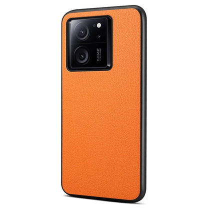 For Xiaomi 13T / 13T Pro / Redmi K60 Ultra Shockproof Case Calf Texture Leather Coating Phone Shell