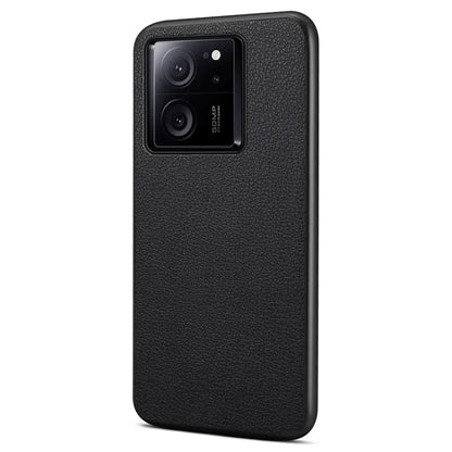 For Xiaomi 13T / 13T Pro / Redmi K60 Ultra Shockproof Case Calf Texture Leather Coating Phone Shell