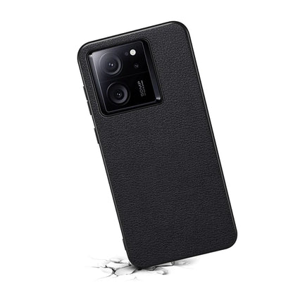 For Xiaomi 13T / 13T Pro / Redmi K60 Ultra Shockproof Case Calf Texture Leather Coating Phone Shell