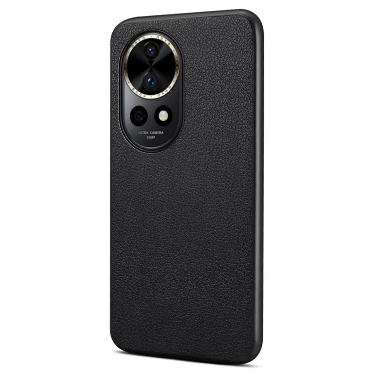 For Huawei nova 12 Pro 5G Case Shock Absorbing Calf Texture Phone Protective Cover