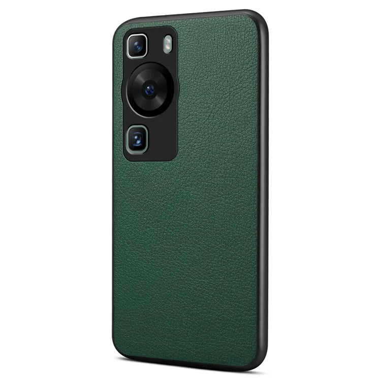 For Huawei P60 / P60 Pro Case PU+PC+TPU Hybrid Drop-resistant Mobile Phone Protector