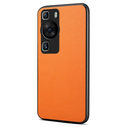 For Huawei P60 / P60 Pro Case PU+PC+TPU Hybrid Drop-resistant Mobile Phone Protector