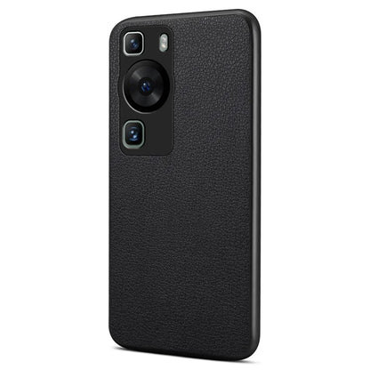 For Huawei P60 / P60 Pro Case PU+PC+TPU Hybrid Drop-resistant Mobile Phone Protector