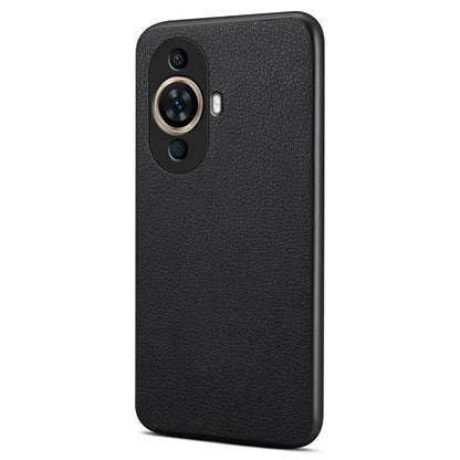 For Huawei nova 11 Case Scratch-Resistant PU+PC+TPU Hybrid Phone Cover