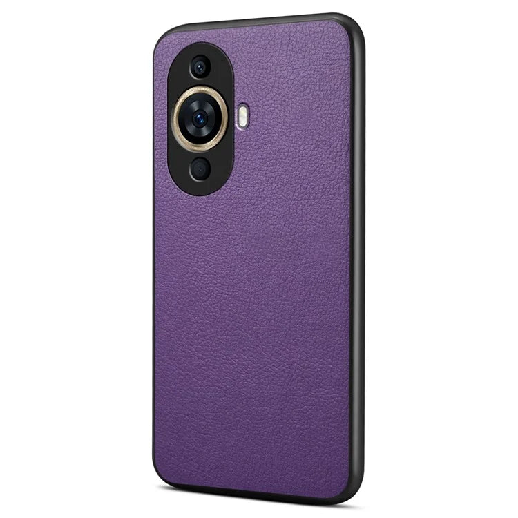 For Huawei nova 11 Case Scratch-Resistant PU+PC+TPU Hybrid Phone Cover