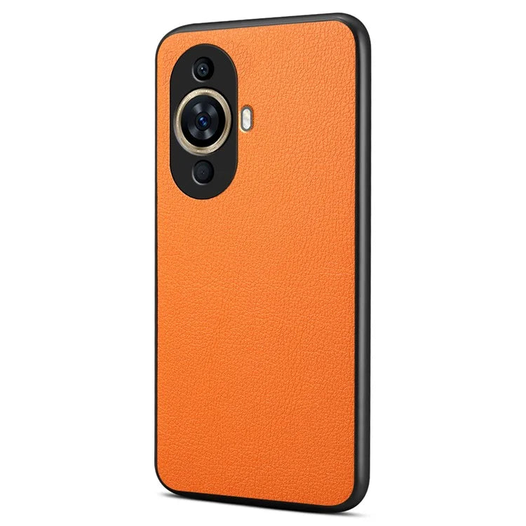 For Huawei nova 11 Case Scratch-Resistant PU+PC+TPU Hybrid Phone Cover