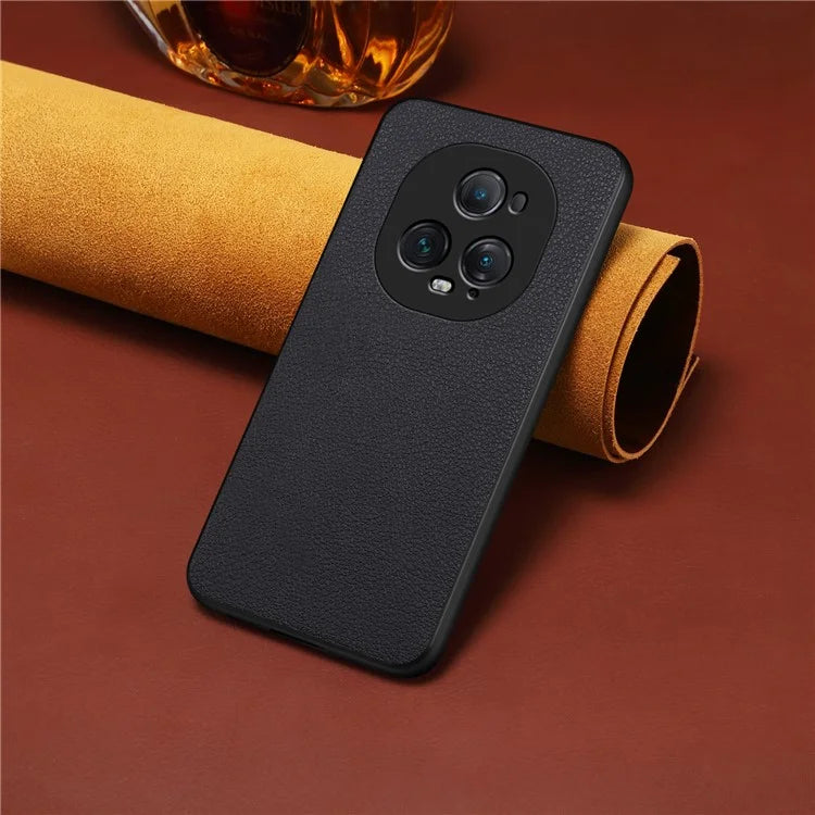For Honor Magic5 Ultimate 5G Case Anti-Scratch PU+PC+TPU Hybrid Phone Cover