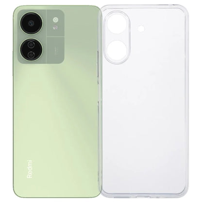 For Xiaomi Redmi 13C 4G / Poco C65 4G Case Watermark-free 2.0mm Clear Phone TPU Cover