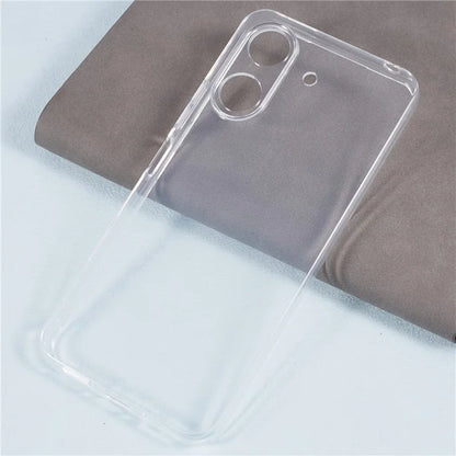 For Xiaomi Redmi 13C 4G / Poco C65 4G Case Watermark-free 2.0mm Clear Phone TPU Cover