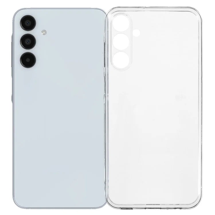 For Samsung Galaxy A15 4G / A15 5G Protective Case Watermark-free 2.0mm TPU Clear Phone Shell
