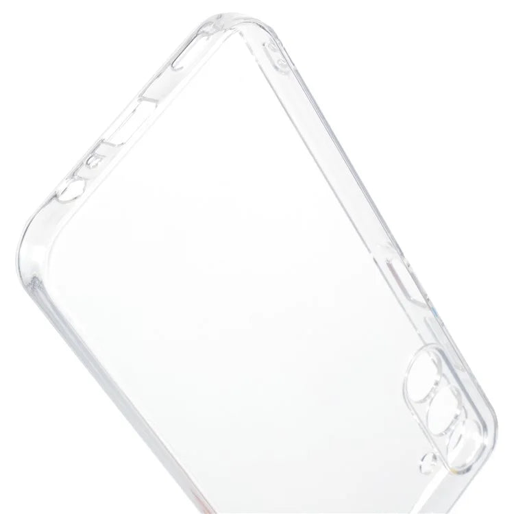 For Samsung Galaxy A15 4G / A15 5G Protective Case Watermark-free 2.0mm TPU Clear Phone Shell