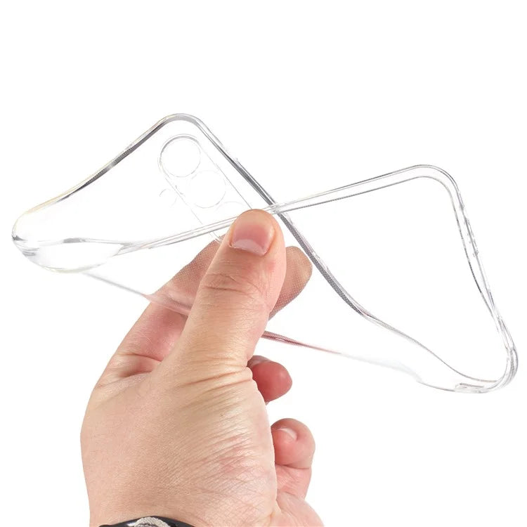 For Samsung Galaxy A15 4G / A15 5G Protective Case Watermark-free 2.0mm TPU Clear Phone Shell