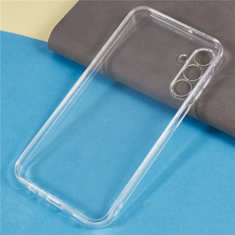 For Samsung Galaxy A15 4G / A15 5G Protective Case Watermark-free 2.0mm TPU Clear Phone Shell