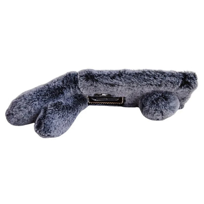 For OnePlus Nord CE3 5G Case Flexible TPU Bunny Ears Furry Hairball Phone Cover