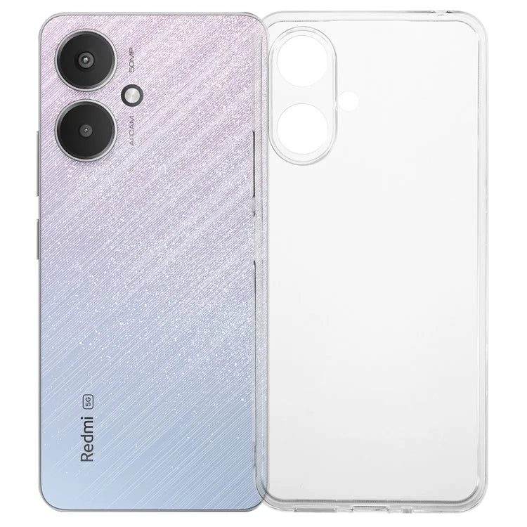 For Xiaomi Redmi 13C 5G / 13R 5G / Poco M6 5G Case 2.0mm TPU Flexible Phone Cover Watermark-Free
