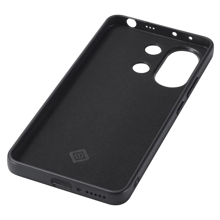 LC.IMEEKE For Xiaomi Redmi Note 13 4G Case Leather+TPU+EVA Cover Carbon Fiber Texture