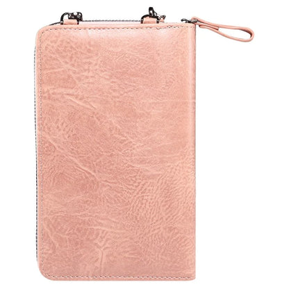 Crossbody Bag for 7.2-inch Phones and Below PU Leather Phone Shoulder Pouch