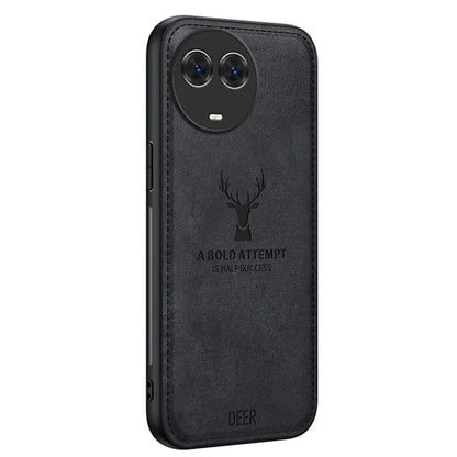For Realme C67 5G Case PU Leather+PC+TPU Phone Cover with Deer Pattern