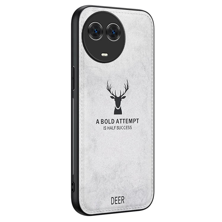For Realme C67 5G Case PU Leather+PC+TPU Phone Cover with Deer Pattern
