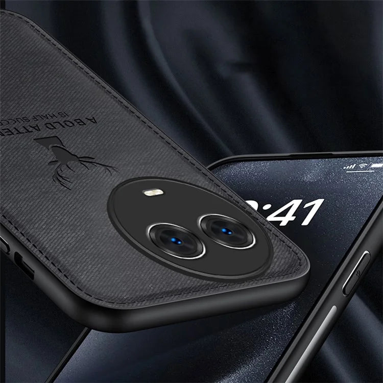 For Realme C67 5G Case PU Leather+PC+TPU Phone Cover with Deer Pattern