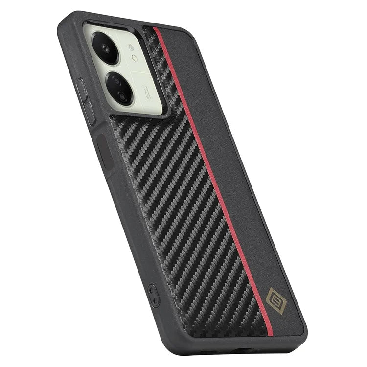 LC.IMEEKE For Xiaomi Redmi 13C 4G / 5G / Poco C65 4G Case Leather+EVA+TPU Phone Cover