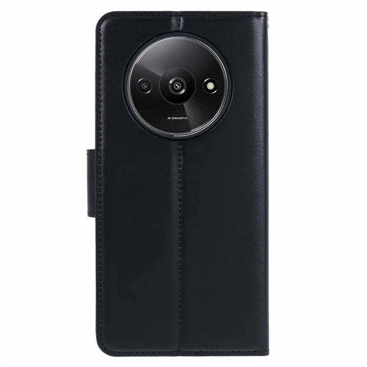 HANMAN Mill Series For Xiaomi Redmi A3 / Poco C61 4G Case PU Leather Wallet Phone Cover