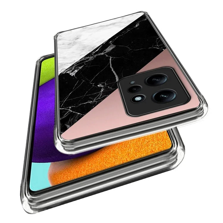 For Xiaomi Redmi Note 12 4G Case Pattern Design Slim Thin Flexible TPU Phone Cover