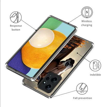 For Xiaomi Redmi Note 12 4G Case Pattern Design Slim Thin Flexible TPU Phone Cover