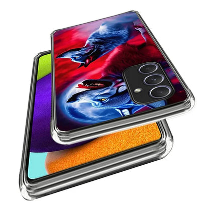 For Samsung Galaxy A54 5G Case Pattern Printed Soft Slim Shockproof TPU Phone Cover