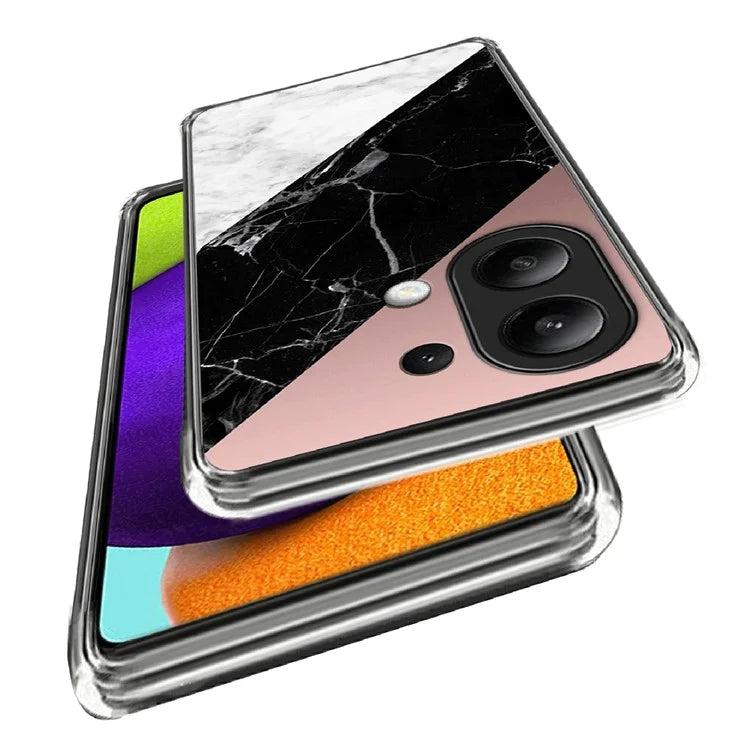 For Xiaomi Redmi Note 13 4G Case Soft TPU Shockproof Pattern Printing Phone Cover