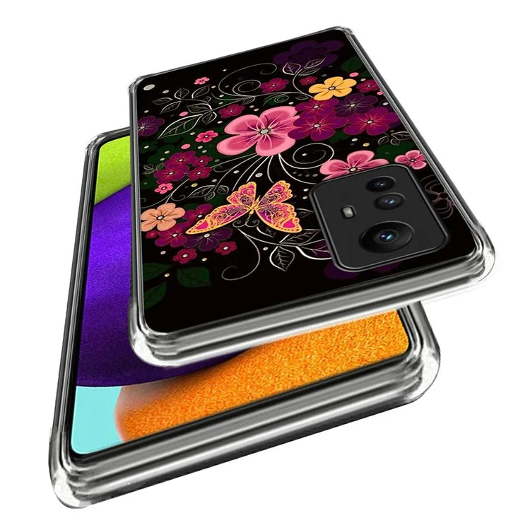 For Xiaomi Redmi Note 12S 4G Pattern Case Ultra Slim Anti-scratch TPU Phone Cover