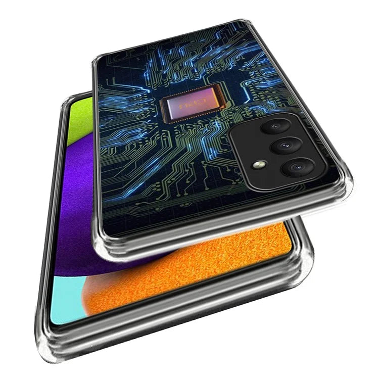 For Samsung Galaxy A05s 4G TPU Case Pattern Printing Shockproof Phone Cover