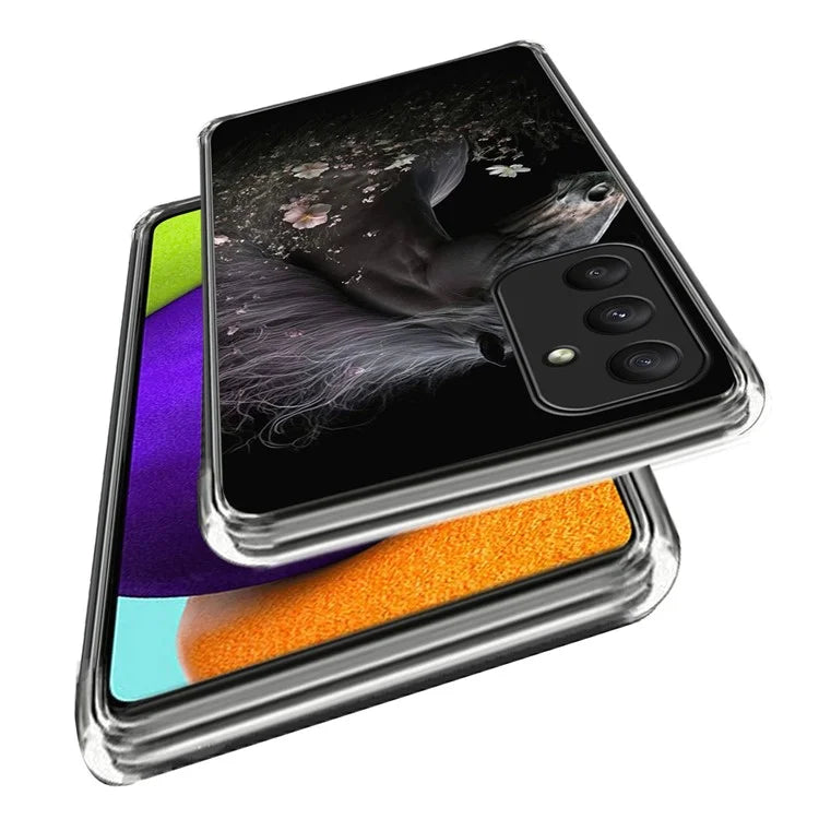 For Samsung Galaxy A05s 4G TPU Case Pattern Printing Shockproof Phone Cover