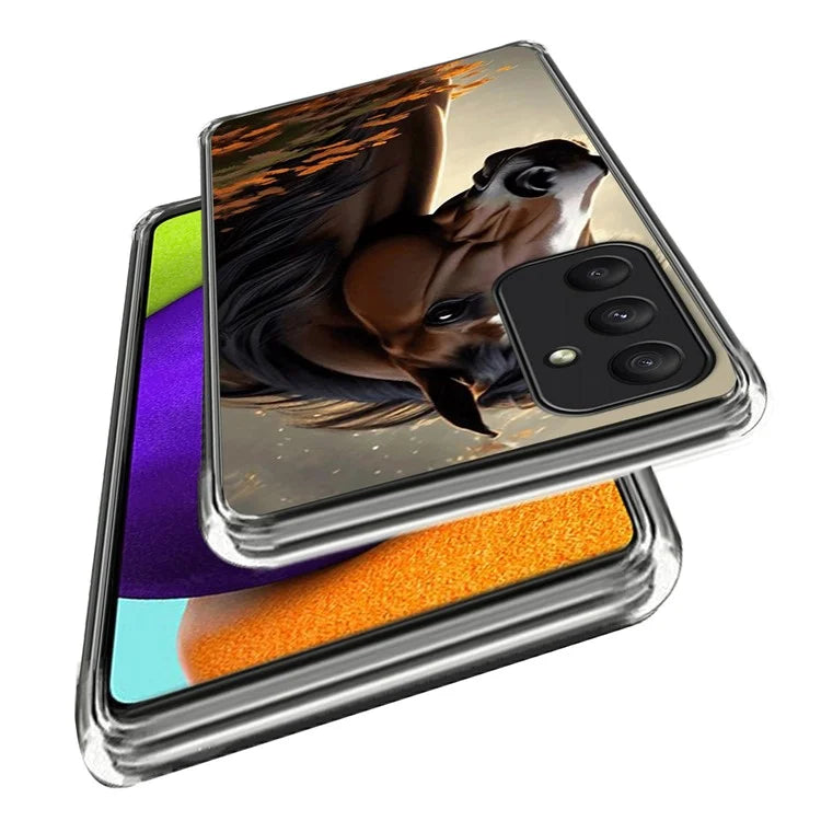 For Samsung Galaxy A05s 4G TPU Case Pattern Printing Shockproof Phone Cover