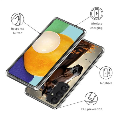 For Samsung Galaxy A05s 4G TPU Case Pattern Printing Shockproof Phone Cover