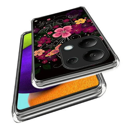 For Xiaomi Redmi Note 13 Pro 4G / Poco M6 Pro 4G Case Pattern Slim Design TPU Phone Cover